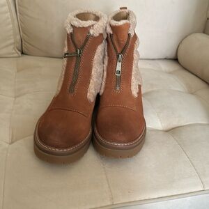 Naturalizer Womens Jett Ankle Boot Tawny Brown 9 M